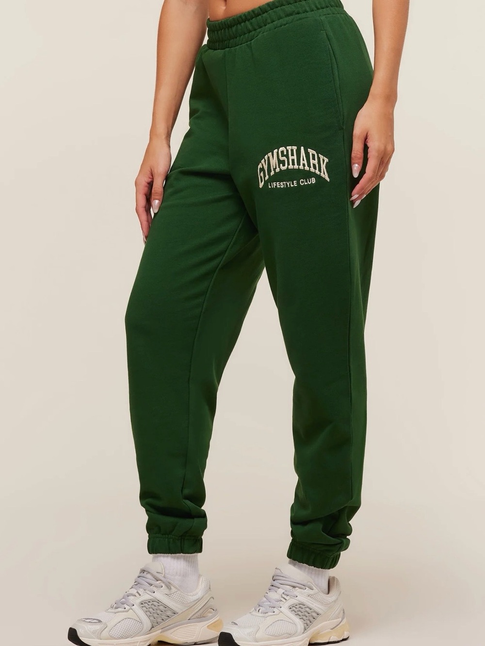 Gymshark Women's Forest Green Logo Joggers